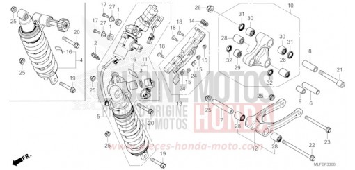 KISSEN, HINTEN NT1100DS de 2025